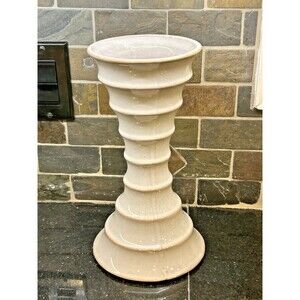 Organic Modern Minimalist Hand Crafted and Glazed Vase: 11"x5"